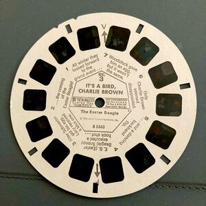 Disney It’s a bird CHARLIE BROWN View Master reel three